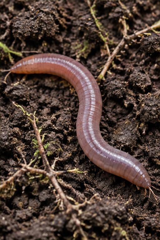 Illustrative portrait of Earthworm